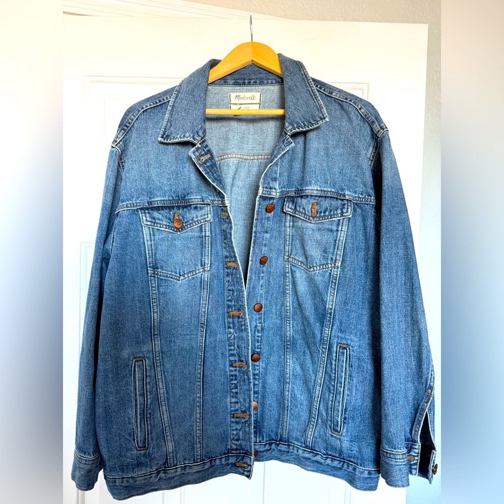 Madewell Oversized Jean Jacket